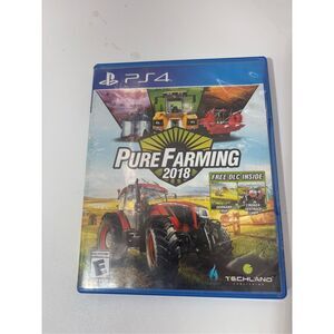 Pure Farming 2018 PS4 Game with DLC
